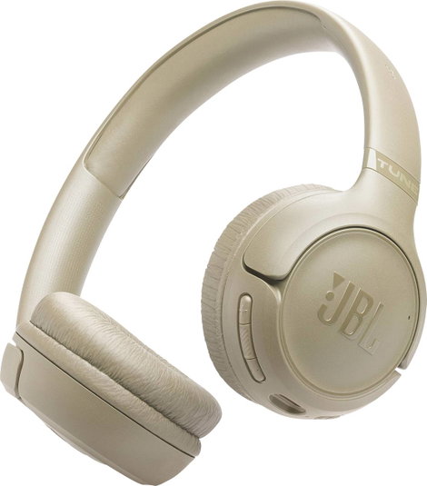 JBL Tune 530 On Ear fejhallgató Vezeték nélküli, Bluetooth® Bézs