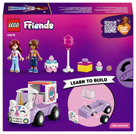 LEGO® FRIENDS 42675 Unikornis tortaszállító teherautó (42675) Játékautó 8. kép