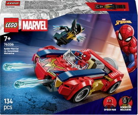LEGO® MARVEL SUPER HEROES 76336 Pókember Auto vs. Mérgezett Rozsomák (76336)