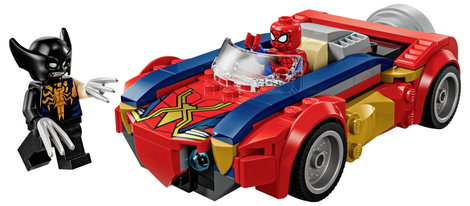 LEGO® MARVEL SUPER HEROES 76336 Pókember Auto vs. Mérgezett Rozsomák (76336) 2. kép