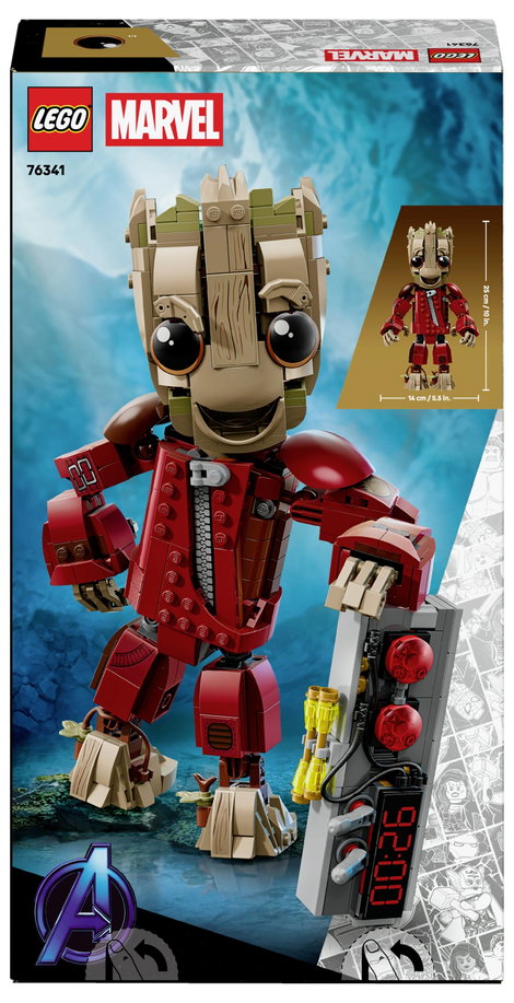 LEGO® MARVEL SUPER HEROES 76341 Groot Ravager ruhában (76341) Építőipari játék 2. kép