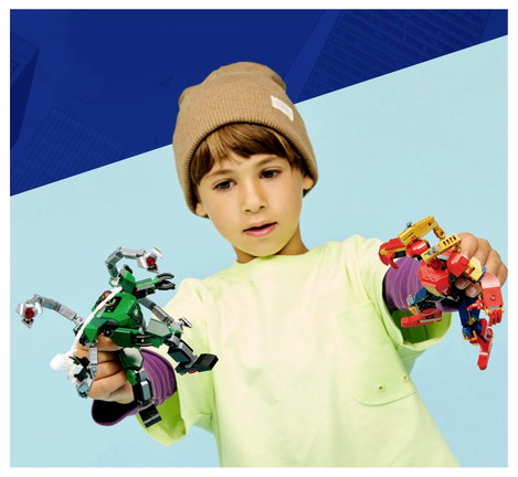 LEGO® MARVEL SUPER HEROES 76338 Mech párbaj: Pókember vs. Doc Ock (76338) 3. kép