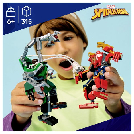 LEGO® MARVEL SUPER HEROES 76338 Mech párbaj: Pókember vs. Doc Ock (76338) 4. kép