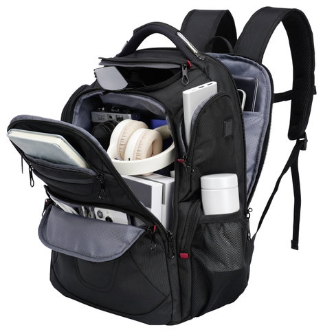 KROSER Notebook hátizsák TSA Friendly Travel Laptop Backpack 17.3 XL Alkalmas: Max.: 43,9 cm (17,3) 2. kép