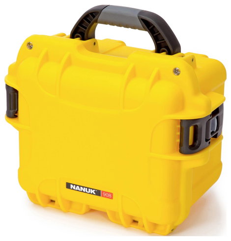 NANUK Hordozó bőrönd Mod. 908 (Sz x Ma x Mé) 241 x 190 x 190 mm Sárga 908-0004 2. kép