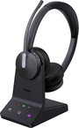 Yealink Yealink Headset WH64 Dual Teams On Ear headset Fekete bélyegkép