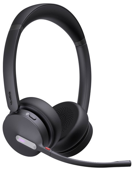 Yealink Yealink Headset WH64 Dual Teams On Ear headset Fekete 3. kép