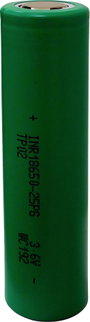 TerraE INR18650-25P3 Speciális akku Lítiumion 3.6 V 2500 mAh 1 db bélyegkép
