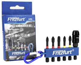 FRITZFURT 6100-3107 Bit készlet 6 részes PH, PZ