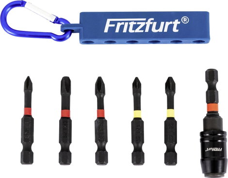 FRITZFURT 6100-3107 Bit készlet 6 részes PH, PZ 2. kép