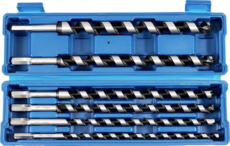 FRITZFURT 2800-3116 Csigafúró készlet 6 részes 10 mm, 12 mm, 14 mm, 16 mm, 18 mm, 20 mm Teljes hossz