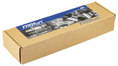FRITZFURT 2800-3116 Csigafúró készlet 6 részes 10 mm, 12 mm, 14 mm, 16 mm, 18 mm, 20 mm Teljes hossz 7. kép