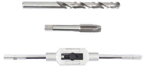 FRITZFURT 3701-6015 Gépi menetfúró készlet 15 részes 2.5 mm, 3.3 mm, 4.2 mm, 5 mm, 6.7 mm, 8.5 mm, 1 6. kép
