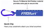 FRITZFURT 6100-3010 Bit készlet 10 részes T profil Tartó funkció 6. bélyegkép