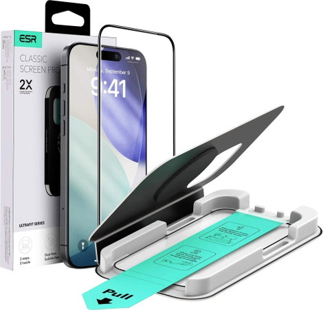 ESR Kijelzővédő üveg Apple iPhone 17, iPhone 16 Pro 1 db 1D87800301
