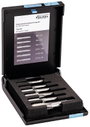 Völkel 47008 Menetvágó készlet HSS-G Metrikus M6 x 1, M8 x 1, M10 x 1, M10 x 1.25, G1/8, G1/4 bélyegkép