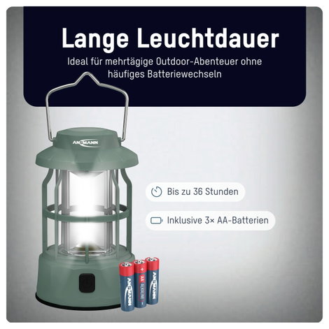 Ansmann 1600-0781 CL270B COB LED Kemping lámpa 270 lm 5. kép