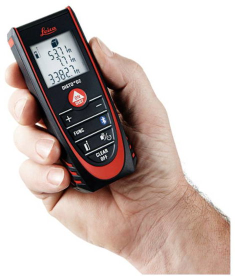 Lézeres távolságmérő, bluetooth funkcióval max. 100 m, Leica Geosystems Disto D2 4. kép