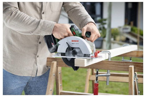 Bosch Home and Garden EasyCirc 18V-48 Akkus kézi körfűrész Vágási mélység max. (90°) 90 mm 18 V 2. kép