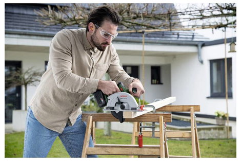 Bosch Home and Garden EasyCirc 18V-48 Akkus kézi körfűrész Vágási mélység max. (90°) 90 mm 18 V 7. kép