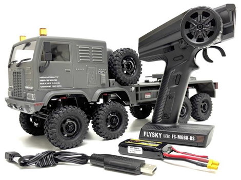 Hobby Plus 1:18 CR-18P 8X8 Terranaut ( AWS ) 1:18 Brushed RC modellautó Crawler RtR 2,4 GHz Akkuval 2. kép