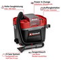 Einhell Professional TP-VC 18/10 Li BL L-Solo 2347155 Akkus nedves-/száraz porszívó 10 l L minőséíté 4. bélyegkép