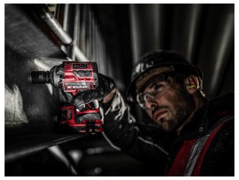 Einhell Professional TP-CW 18/350-C Li BL - Solo 4510055 Akkus ütvecsavarozó 18 V Vele szállított ak 2. kép