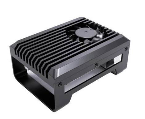 Radxa RD-X4-Heatsink SBC ház Fekete