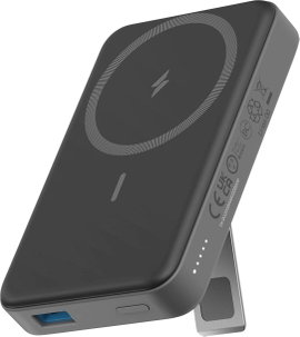 Anker A1654G11 Powerbank 10000 mAh Magsafe, PoweriQ USB-C®, USB-A Fekete