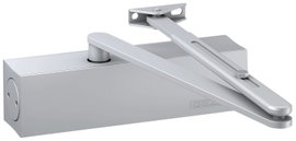 GEZE 1401-0102 Ajtózár Ezüst