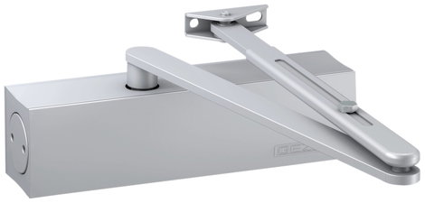 GEZE 1401-0102 Ajtózár Ezüst