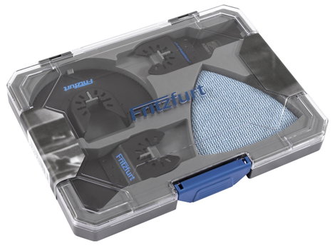 FRITZFURT 3501-2008 Carbide Többfunkciós szerszám tartozék készlet 8 részes 1 készlet 3. kép