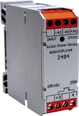 DC/DC teljesítmény optocsatoló, 25 A 60 V/DC, Appoldt POK 22-30V-25Adc