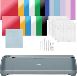 Cricut Maker 4 Essentials Bundle Vágó plotter tervezőkészlet Vágási szélesség 29.7 cm