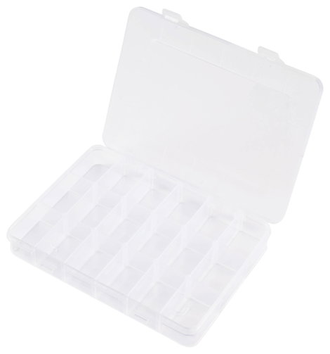 TRU COMPONENTS TC-SG18-012 Rendszerező doboz (H x Sz x Ma) 200 x 160 x 30 mm Rekeszek: 18 Változtath 3. kép