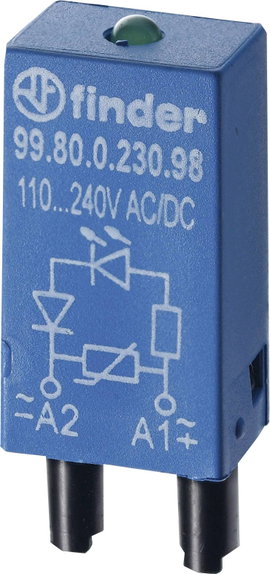 EMV zavarszűrő-/kijelző modul, Finder 99.80.9.024.99