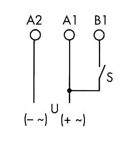 Ipari időkapcsoló modul 12 - 240 V DC/AC, Finder 86.00.0.240 2. kép