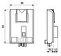 Ipari időkapcsoló modul 12 - 240 V DC/AC, Finder 86.00.0.240 3. bélyegkép