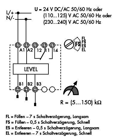Szint felügyelő relé, Finder 72.01.9.024.0000 2. kép