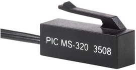 &quot Snap-fit&quot  miniatűr Reed érzékelő 1 záró 0,7 A 180 V/DC/ 130 V/AC 10 W, PIC MS-320-3