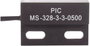 Reed érzékelő 1 záró 1 A 200 V/DC/ 140 V/AC 10 W, PIC MS-328-3 bélyegkép