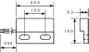Reed érzékelő 1 záró 1,5 A 200 V/DC/250 V/AC 50 W, PIC MS-328-6 2. bélyegkép