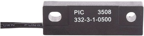 Reed érzékelő 1 záró 1 A 200 V/DC/ 140 V/AC 10 W, PIC MS-332-3