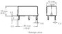 Kis teljesítményrelé 5 V/DC 1 záró, 5 A, 125 V/DC/380 V/AC, 1250 VA/150 W, Omron G6B-1114P-US 5 VDC 3. bélyegkép