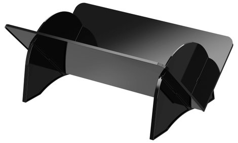 Elevar CD rekesz 22 CD/DVD/Blu-ray PET Fekete 1 db (Sz x Ma x Mé) 310 x 138 x 205 mm LV-9793 3. kép