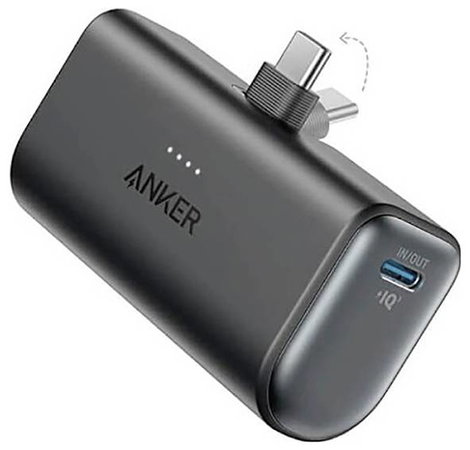 Anker A1653H11 Powerbank 5000 mAh PoweriQ USB-C® Fekete