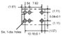 PCB jel relé 12 V/DC 1 váltó, 1 A, 60 V/DC/125 V/AC, 62,5 VA/30 W, Omron G5V-1 12DC 2. bélyegkép