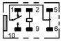 PCB jel relé 12 V/DC 1 váltó, 1 A, 60 V/DC/125 V/AC, 62,5 VA/30 W, Omron G5V-1 12DC 3. bélyegkép