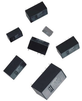 PCB teljesítmény relé 24 V/DC 2 váltó 8 A/250 V/AC, 300 V/DC/440 V/AC, 2000 VA/240 W, Omron G2RL-2 2