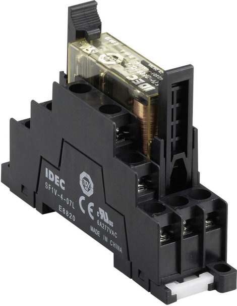 DIN sín foglalat RF1V-hez, Idec SF1V-4-07L
